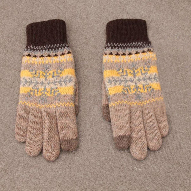 Gants Tricotés Chauds