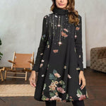 Robe Décontractée À Imprimé Floral