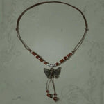 Collier Pendentif Papillon Ethnique