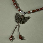 Collier Pendentif Papillon Ethnique