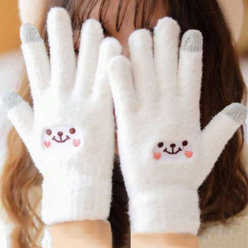 Gants Chauds De Dessin Animé