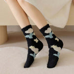 Chaussettes Chaudes En Peluche