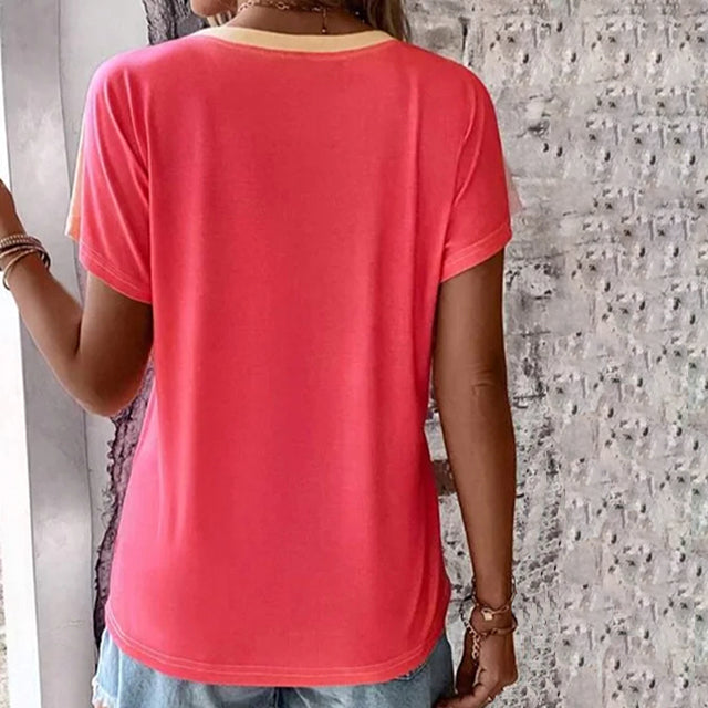 Blouse Dégradé Décontractée