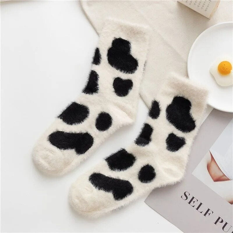 Chaussettes Chaudes En Peluche