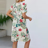 Robe Décontractée À Imprimé Floral