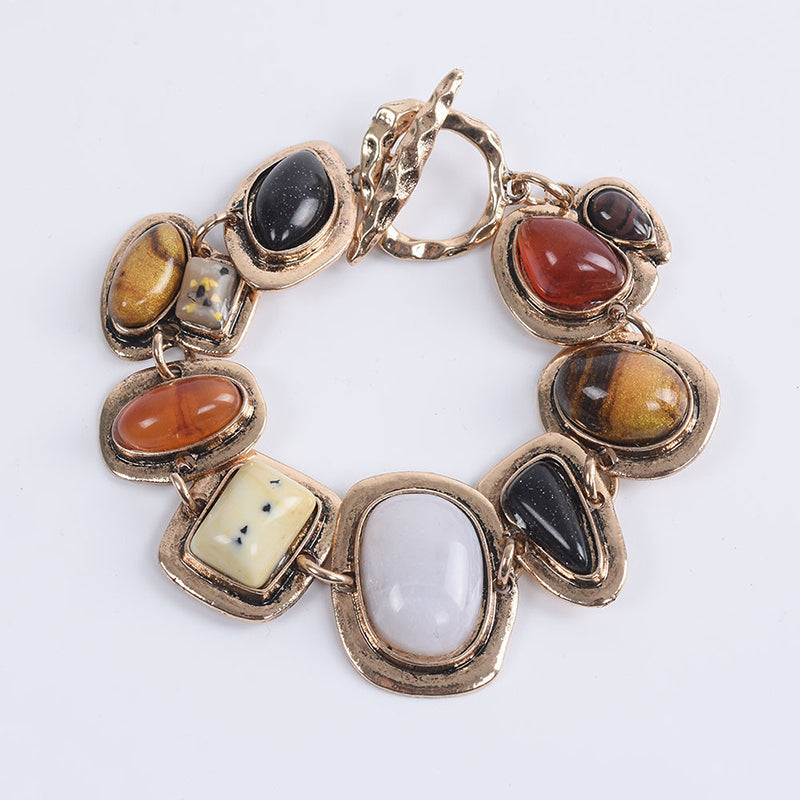 Bracelet En Pierre Naturelle Vintage