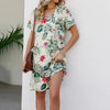 Robe Décontractée À Imprimé Floral