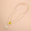 Collier Pendentif Marguerite