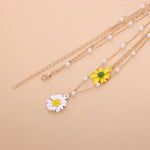 Collier Pendentif Marguerite