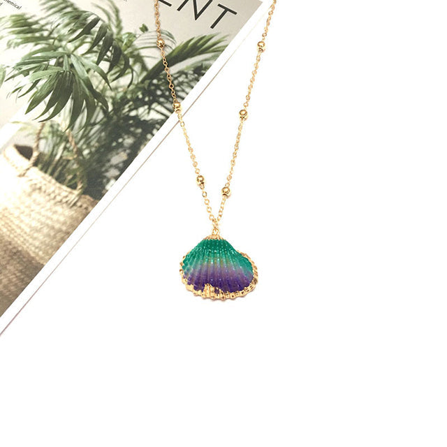 Collier Pendentif Coquillage Naturel