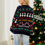 Pull En Tricot De Noël Décontracté