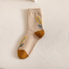 Lot De 5 Paires De Chaussettes À Fleurs