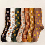 Chaussettes À Fleurs Vintage