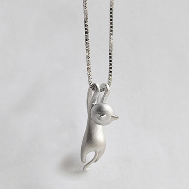 Collier Pendentif Chat Créatif