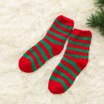 Chaussettes Rayées De Noël