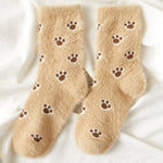 Chaussettes En Peluche Chaudes