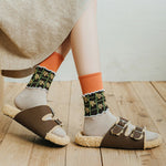 Chaussettes Fleuries Vintage