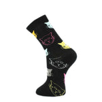 Chaussettes Décontractées À Motif De Chat