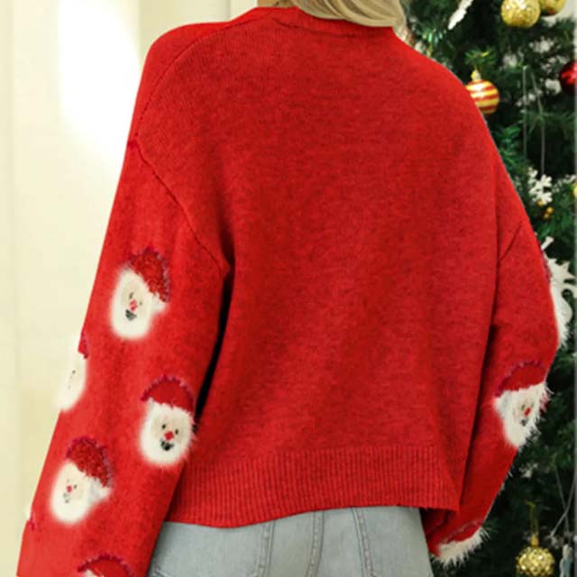 Pull En Tricot De Noël Décontracté