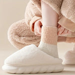 Chaussettes Chaudes En Peluche