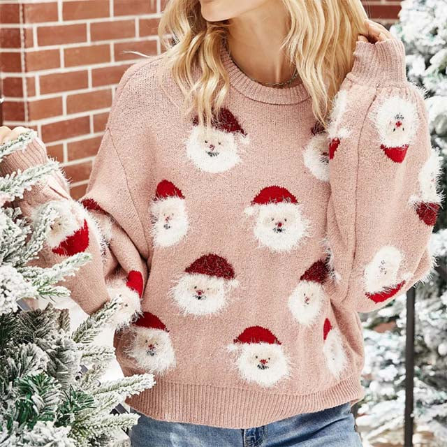 Pull En Tricot De Noël Décontracté