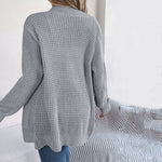 Cardigan Tricoté Décontracté