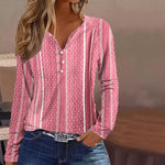 Blouse Décontractées À Pois