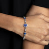Bracelet Coeur De Cristal