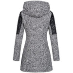 Manteau Décontracté Élégant À Capuche
