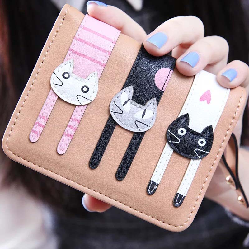 Porte-Monnaie Chat De Dessin Animé