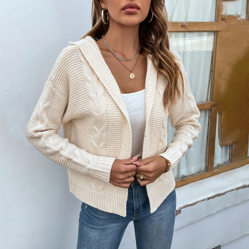 Cardigan Tricoté Décontracté