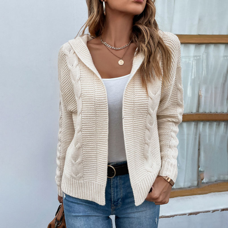 Cardigan Tricoté Décontracté