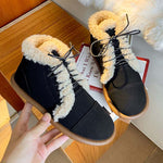 Bottes De Neige Chaudes En Peluche