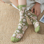 Chaussettes Respirantes En Jacquard