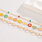 Collier De Marguerites Colorées