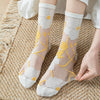 Chaussettes Respirantes En Jacquard