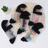 Lot De 5 Paires De Chaussettes Florales