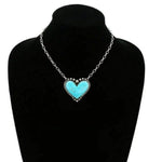 Collier Pendentif Coeur Vintage