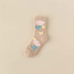 Chaussettes Chaudes En Peluche