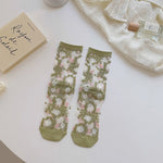 Chaussettes Respirantes En Jacquard