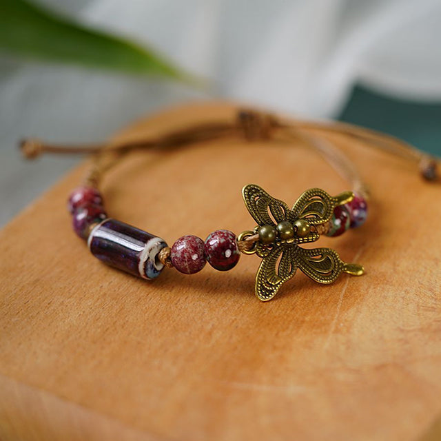 Bracelet Tressé Papillon