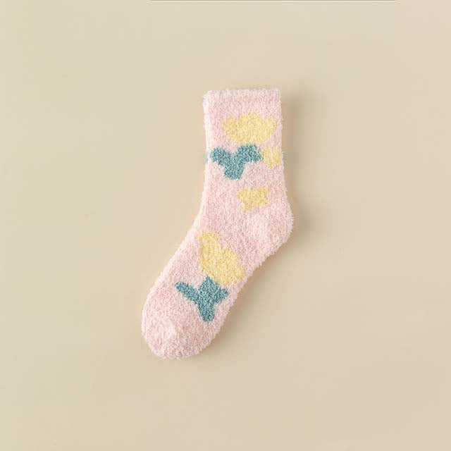 Chaussettes Chaudes En Peluche