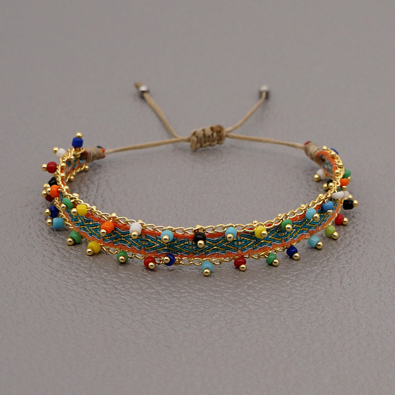 Bracelet Tressé Bohème