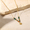 Collier Pendentif Soleil Vintage