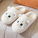 Pantoufles Chaudes Pour Chat En Peluche