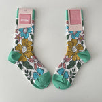 Chaussettes Fleuries Vintage