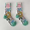 Chaussettes Fleuries Vintage