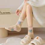 Chaussettes Chaudes En Peluche