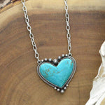 Collier Pendentif Coeur Vintage