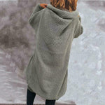 Cardigan En Tricot Décontracté Chaud